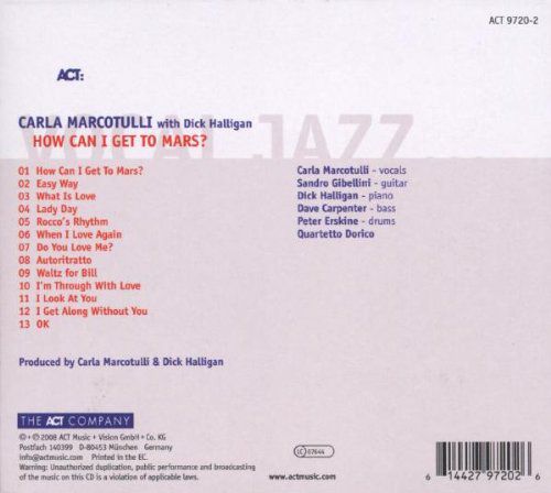 Carla Marcotulli: How Can I Get To Mars? - CD Foto #2