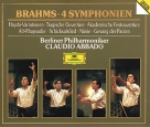 Berliner Philharmoniker, Claudio Abbado, Ernst-Senff-Chor, Marjana Lipovšek, Rundfunkchor Berlin: Brahms: 4 Symphonien - CD Foto #1