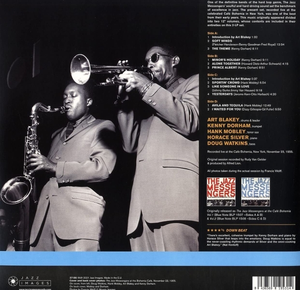 Art Blakey & The Jazz Messengers: At The Cafe Bohemia - Plak Foto #2