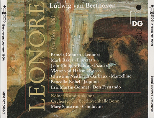 Marc Soustrot, Orchester Der Beethovenhalle Bonn: Beethoven: Leonore - CD Foto #2