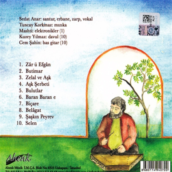 Sedat Anar: Belagat - CD Foto #2