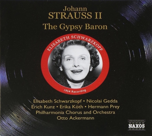 Elisabeth Schwarzkopf, Otto Ackermann: Johann Strauss II: The Gypsy Baron (Der Zigeunerbaron) - CD Foto #1