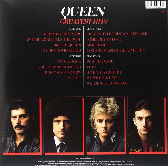 Queen: Greatest Hits (Remastered) - Plak Foto #2
