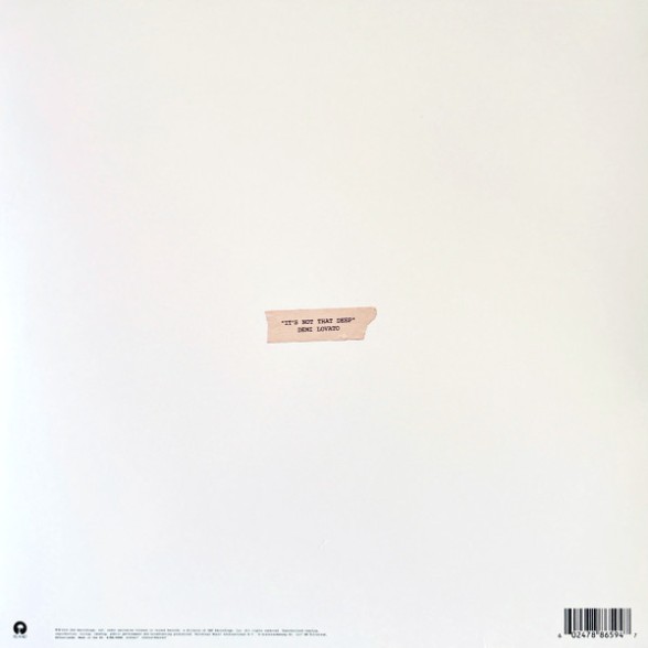Demi Lovato: It's Not That Deep (Lavendel Vinyl) - Plak Foto #2
