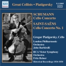 Gregor Piatigorsky: Piatigorsky, Gregor: Concertos and Encores (1934-1950) - CD Foto #1