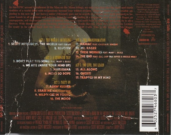 Kid Cudi: Man On The Moon 2: The Legend Of Mr. Rage - CD Foto #2
