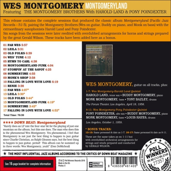 Wes Montgomery: Montgomeryland - CD Foto #2