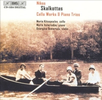 Nikos Skalkottas, Maria Kitsopoulos, Maria Asteriadou, Georgios Demertzis: Skalkottas: Cello Works & Piano Trios - CD