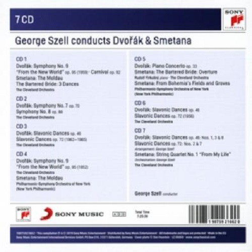 George Szell Conducts Dvorák and Smetana - CD Foto #2