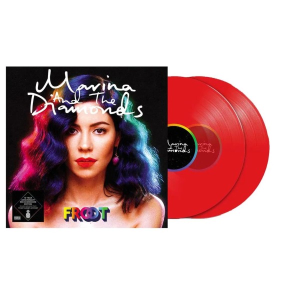 Marina and the Diamonds: Froot (10th Anniversary Edition - Red EcoRecord Vinyl) - Plak Foto #2