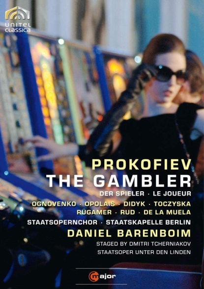 Vladimir Ognovenko, Kristine Opolais, Misha Didyk, Stefania Toczyska, Stephan Rügamer, Viktor Rud, Staatskapelle Berlin, Daniel Barenboim: Prokofiev: The Gambler - DVD Foto #1