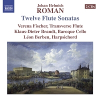 Verena Fischer: Roman, J.H.: 12 Flute Sonatas - CD