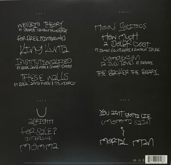 Kendrick Lamar: To Pimp A Butterfly - Plak Foto #3