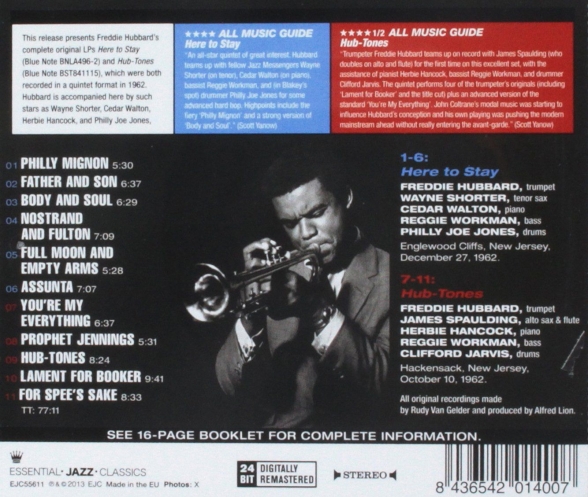 Freddie Hubbard: Here To Stay + Hub-Tones - CD Foto #2