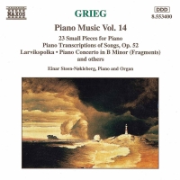 Grieg: Piano Transcriptions of Songs, Op. 52 / 23 Small Pieces / - CD