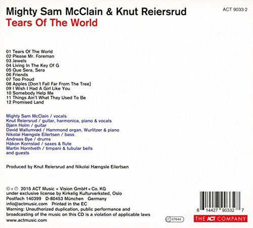 Mighty Sam McClain, Knut Reiersrud: Tears of the World - CD Foto #2