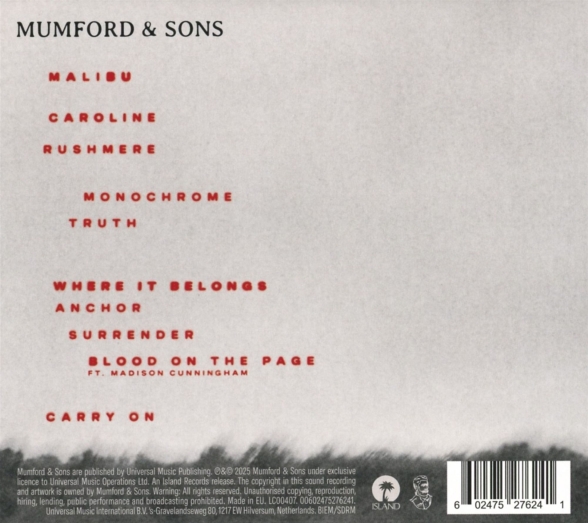 Mumford & Sons: Rushmere - CD Foto #2
