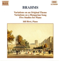 İdil Biret, Johannes Brahms: Brahms: Variations, Op. 21 - Five Studies For Piano - CD