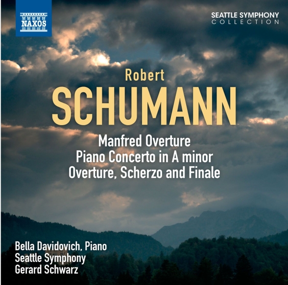 Gerard Schwarz: Schumann: Manfred: Overture - Piano Concerto - Overture, Scherzo and Finale - CD Foto #1