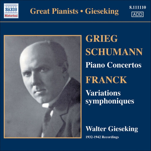 Walter Gieseking: Gieseking - Concerto Recordings, Vol. 1 - CD Foto #1