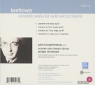 Patricia Kopatchinskaja, Orchestre des Champs-Élysées, Philippe Herreweghe: Beethoven: Complete Works for Violin & Orchestra - CD Foto #2