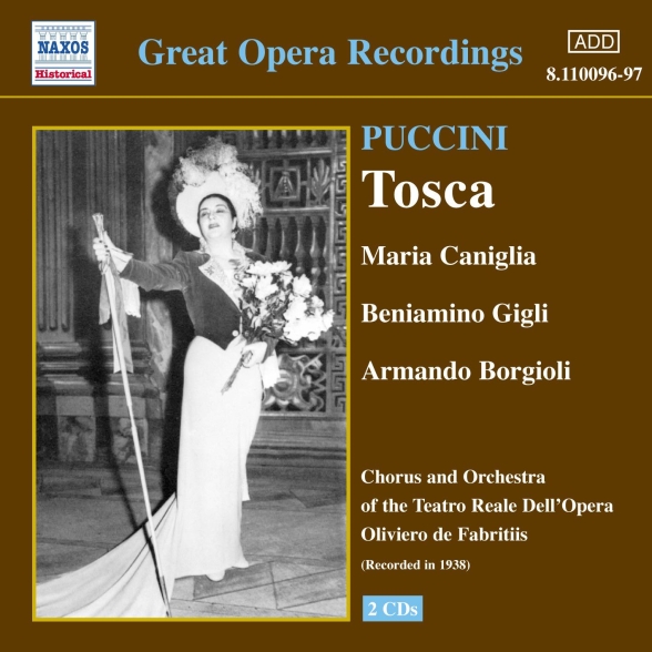 Puccini: Tosca (Gigli, Caniglia) (1938) - CD Foto #1