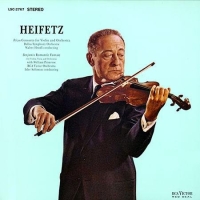 Jascha Heifetz: Rozsa: Violin Concerto / Benjamin - Romantic Fantasy - Plak