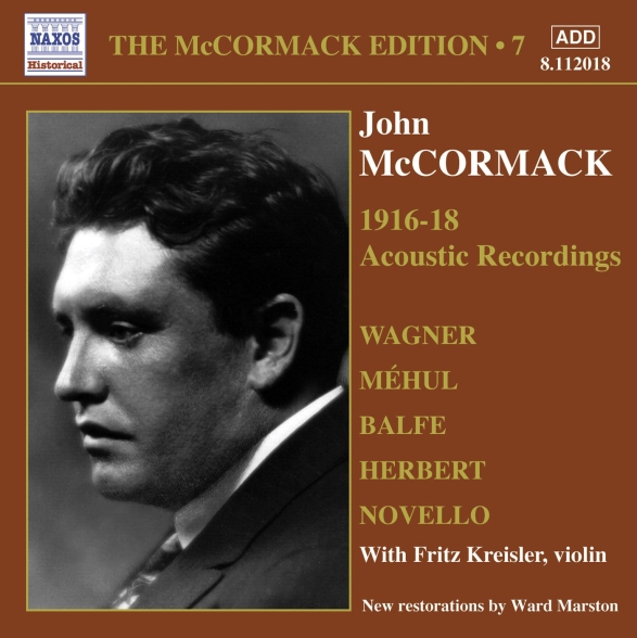 John McCormack: Mccormack, John: Mccormack Edition, Vol. 7: The Acoustic Recordings (1916-1918) - CD Foto #1
