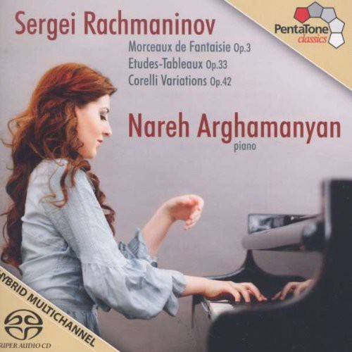 Nareh Arghamanyan: Rachmaninov: Morceaux de Fantaisie, Op.3, Etudes-Tableaux Op.33, Corelli Variations Op.42 - SACD Foto #1