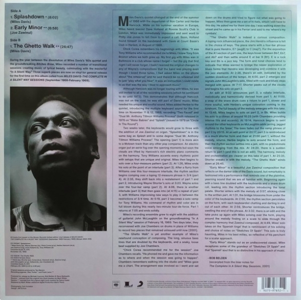 Miles Davis: Early Minor: Rare Miles From The Complete In A Silent Way Sessions - Plak Foto #2
