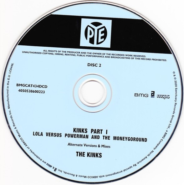 The Kinks: Lola Versus Powerman And The Moneygoround, Pt. 1 (50th