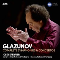 José Serebrier, Royal Scottish National Orchestra, Russian National Orchestra: Glazunov: All Symphonies & Concerts - CD