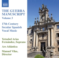 Ars Atlantica, Yetzabel Arias Fernandez: The Guerra Manuscript, Vol. 3 - CD