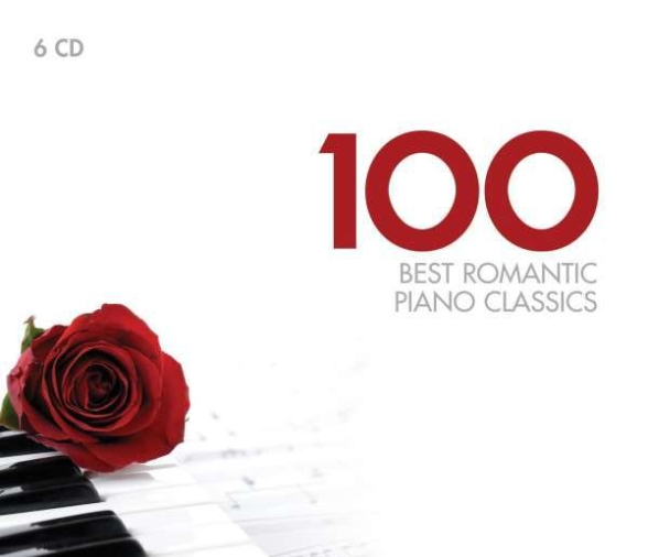 Çeşitli Sanatçılar: 100 Best Romantic Piano Classics - CD Foto #1