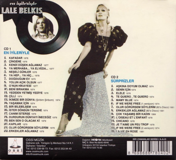 Lale Belkıs: En İyileriyle Lale Belkıs - CD Foto #2