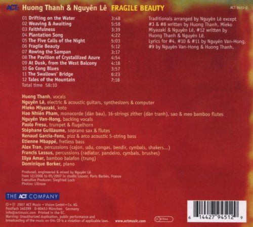 Houng Thanh, Nguyên Lê: Fragile Beauty - CD Foto #2