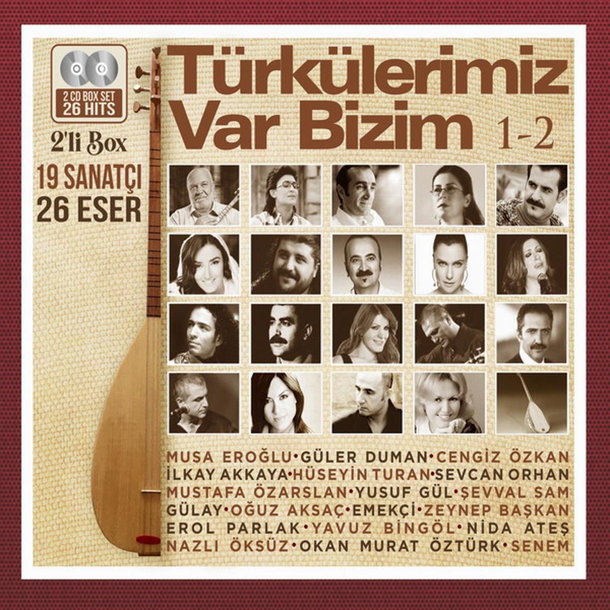 Çeşitli Sanatçılar: Türkülerimiz Var Bizim 1 ve 2 (Box Set) - CD | Opus3a