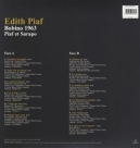 Édith Piaf, Theo Sarapo: Recital Bobino 1963 - Plak Foto #2