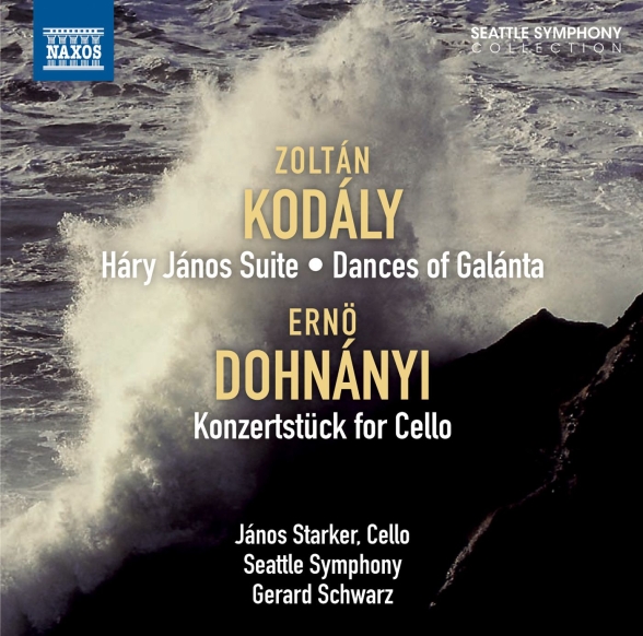 Gerard Schwarz, Seattle Symphony Orchestra: Kodaly: Hary Janos Suite - Dances of Galánta - Dohnanyi: Konzertstück - CD Foto #1