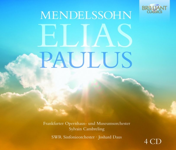 Frankfurter Opernhaus- und Museumsorchester, Sylvain Cambreling, SWR Sinfonieorchester, Joshard Daus: Mendelssohn: Elias & Paulus - CD Foto #1