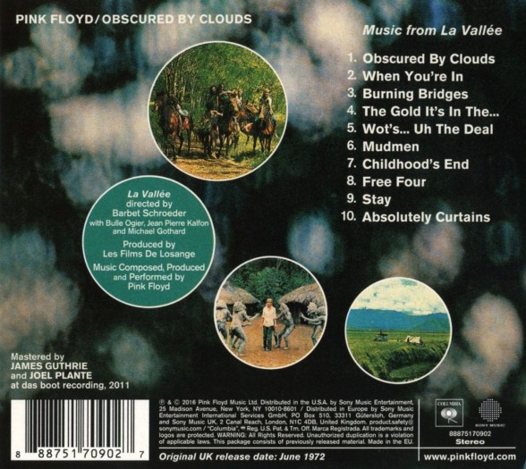Pink Floyd: Obscured by Clouds (Music from La Vallée) - CD Foto #2