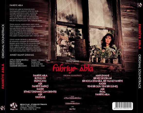 Atilla Özdemiroğlu, Özdemir Erdoğan: Fahriye Abla (Film Müziği) - CD Foto #2
