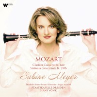 Sabine Meyer, Staatskapelle Dresden, Hans Vonk: Mozart: Clarinet Concerto, Sinfonia Concertante K. 297b - Plak