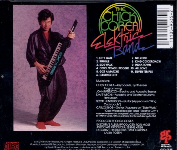 Chick Corea: The Chick Corea Elektric Band - CD Foto #2