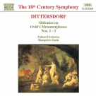 Dittersdorf: Sinfonias On Ovid's Metamorphoses, Nos. 1 - 3 - CD Foto #1