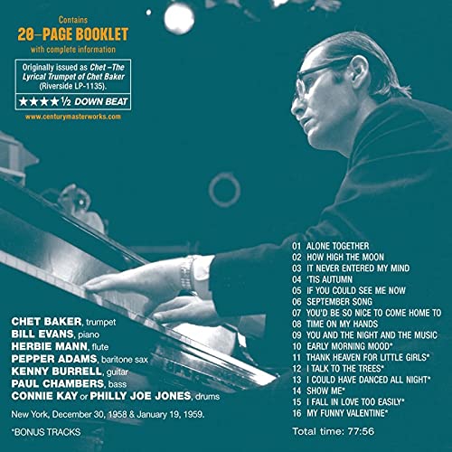 Chet Baker: The Lyrical Trumpet of Chet Baker - CD Foto #2