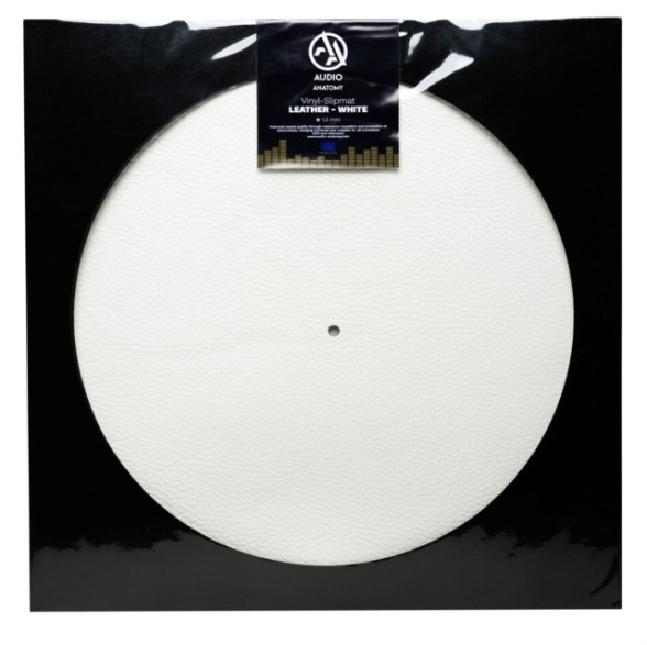 Audio Anatomy - Slipmat (White Leather) Foto #1