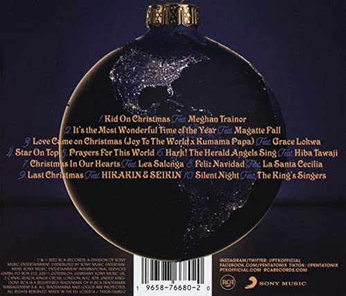Pentatonix: Holidays Around the World - CD Foto #2