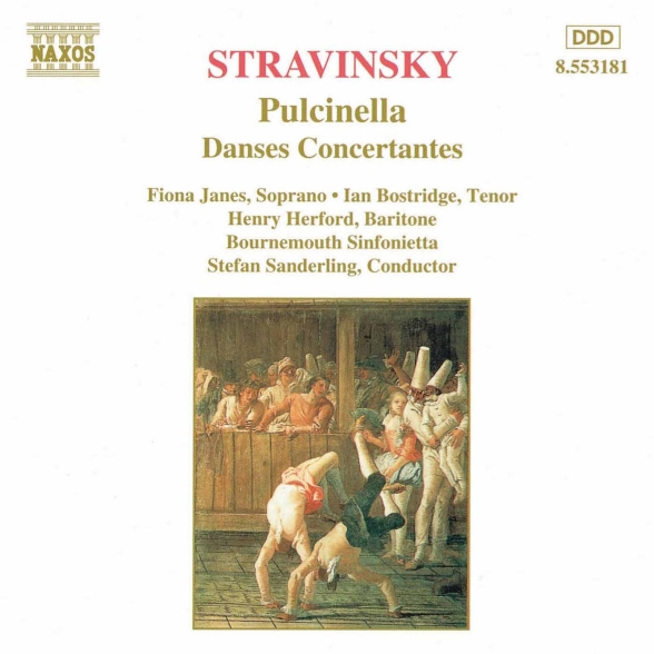 Stravinsky: Pulcinella / Danses Concertantes - CD Foto #1