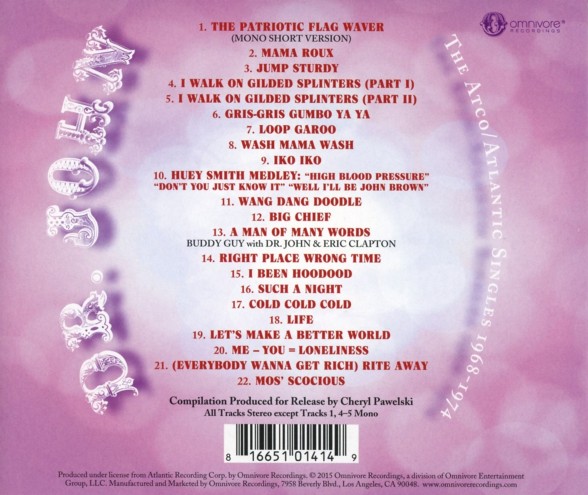 Dr. John: The ATCO/Atlantic Singles 1968 - 1974 - CD Foto #2